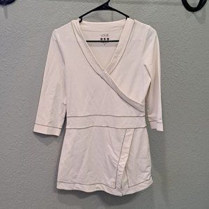 Lole White Wrap Tunic - Size S